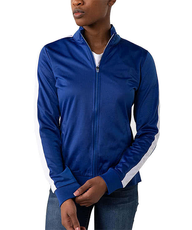 Sport tek discount tricot track jacket