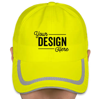 Port Authority Reflective Safety Hat - Safety Yellow / Reflective