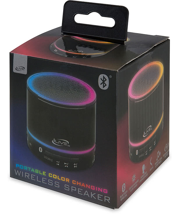iLive Portable Wireless Bluetooth Speaker
