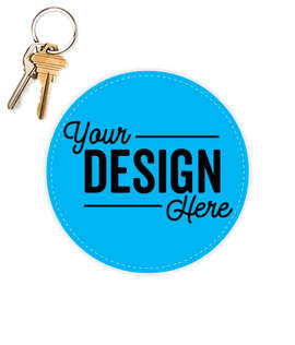 5.5 in. Circle Car Magnet - Color: Columbia Blue