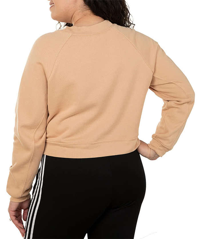 Bella + Canvas Women's Cropped Crewneck Sweatshirt