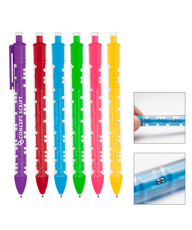A-Maze Me Maze Game Ballpoint Pen (black ink)