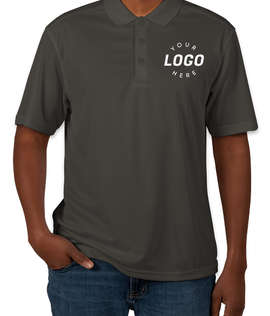Clique by Cutter & Buck Spin Eco Performance Pique Polo - Embroidered - Color: Pure Slate