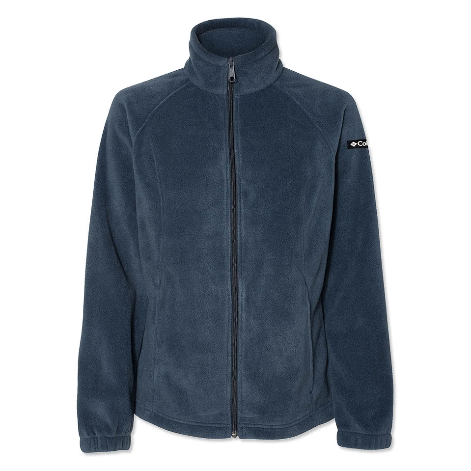 Columbia Women's Benton Springs Fleece Full Zip Jacket - Embroidered