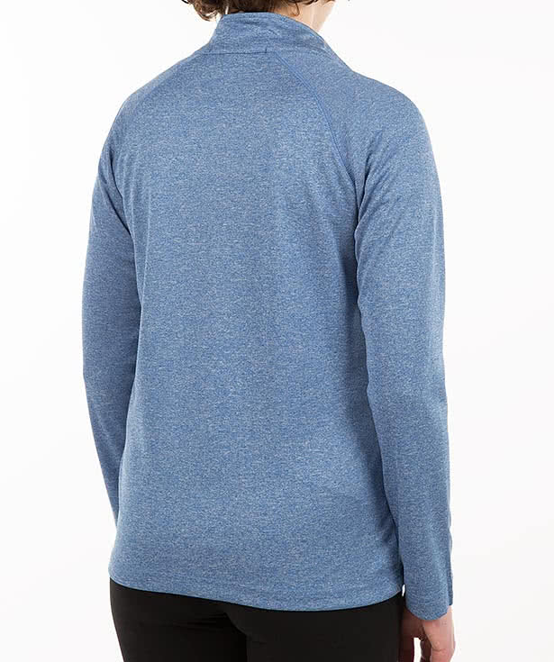 Devon & Jones Women's Heather Performance Full Zip