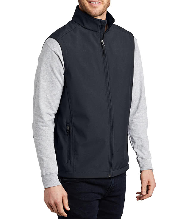 Port Authority Core Fleece Lined Soft Shell Vest - Printed