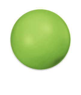 Round Stress Reliever - Color: Green Lime