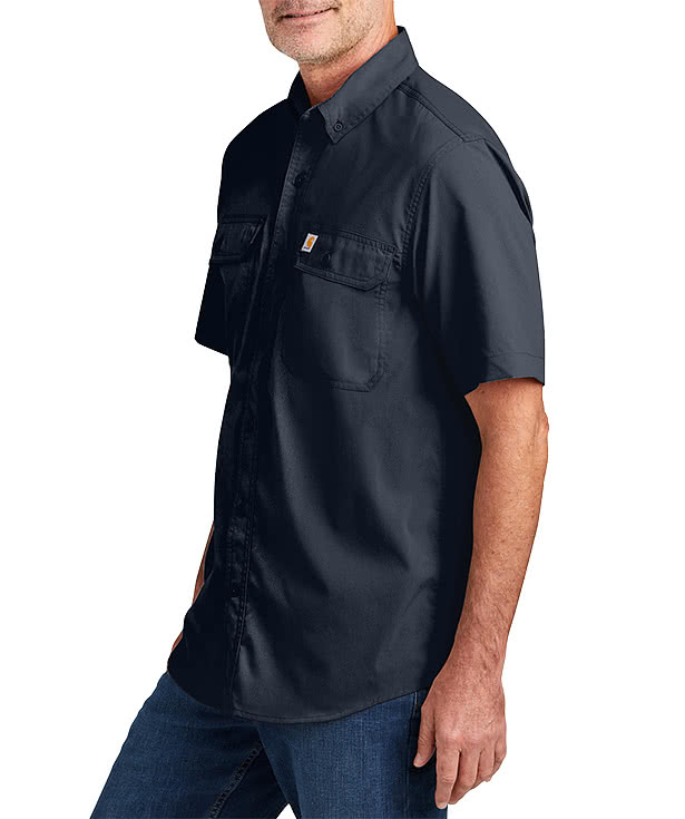 Carhartt Force Solid Short Sleeve Work Shirt - Printed