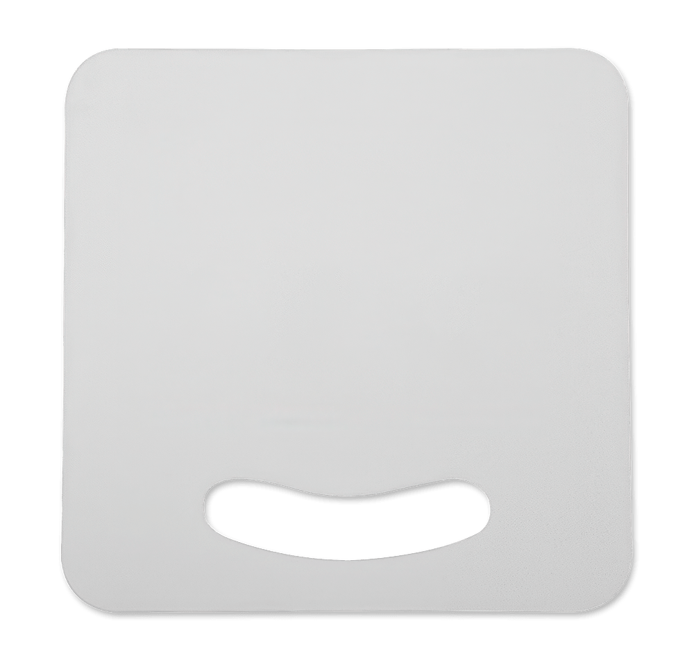 Square Plastic Hand Fan with Handle-default