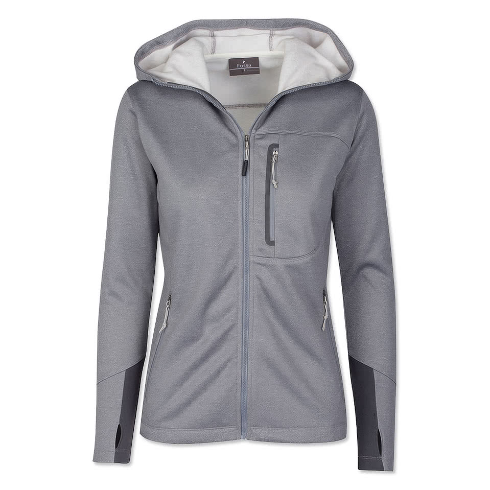 Fossa Apparel Women's Mesa Hooded Fleece Jacket