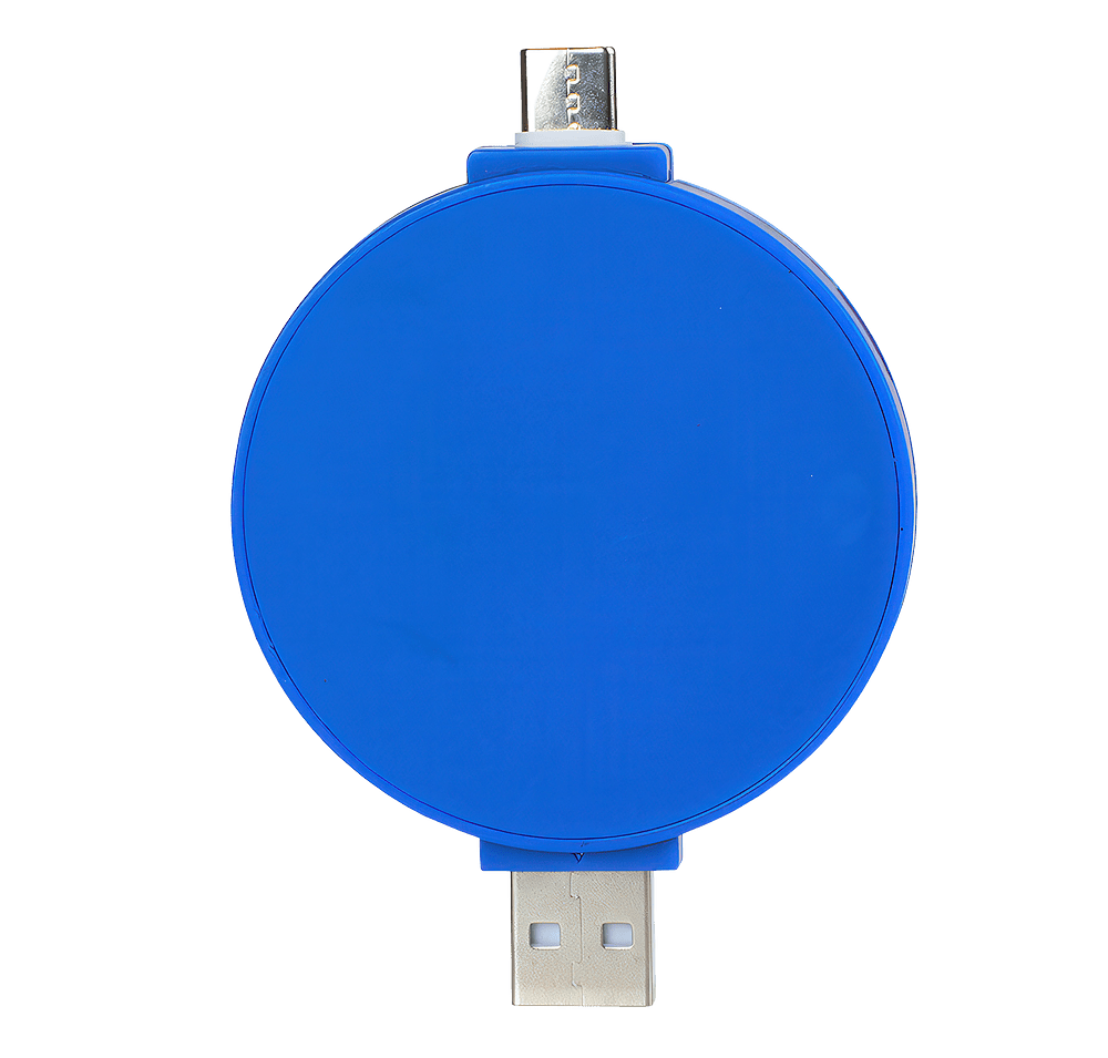 Quad 4-Port USB-C & USB-A Hub with Recycled ABS Case-default