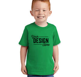 Port & Company Toddler Core Cotton T-shirt - Color: Clover Green
