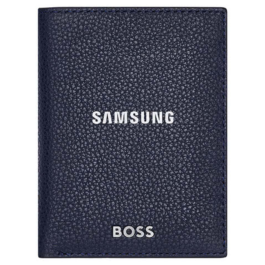 Hugo Boss Classic Grained Trifold Wallet in Camel