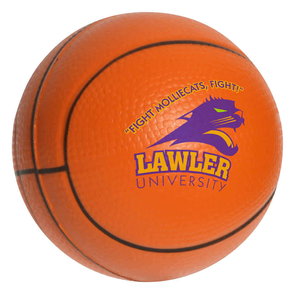 2.5" Basketball Stress Reliever