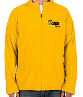 Canada - Team 365 Full Zip Microfleece Jacket - Color: Sport Athletic Gold