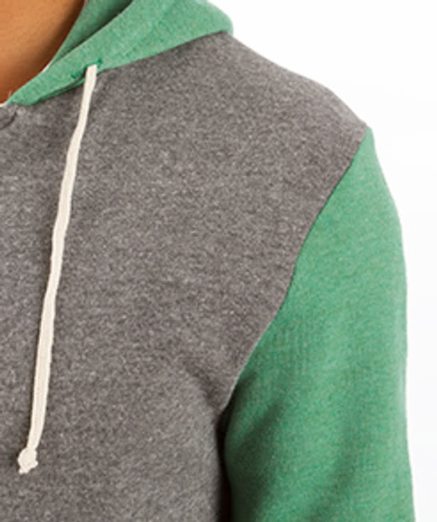 Alternative Apparel Tri-Blend Raglan Zip Hoodie