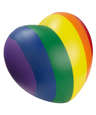 Rainbow Heart Shaped Stress Reliever