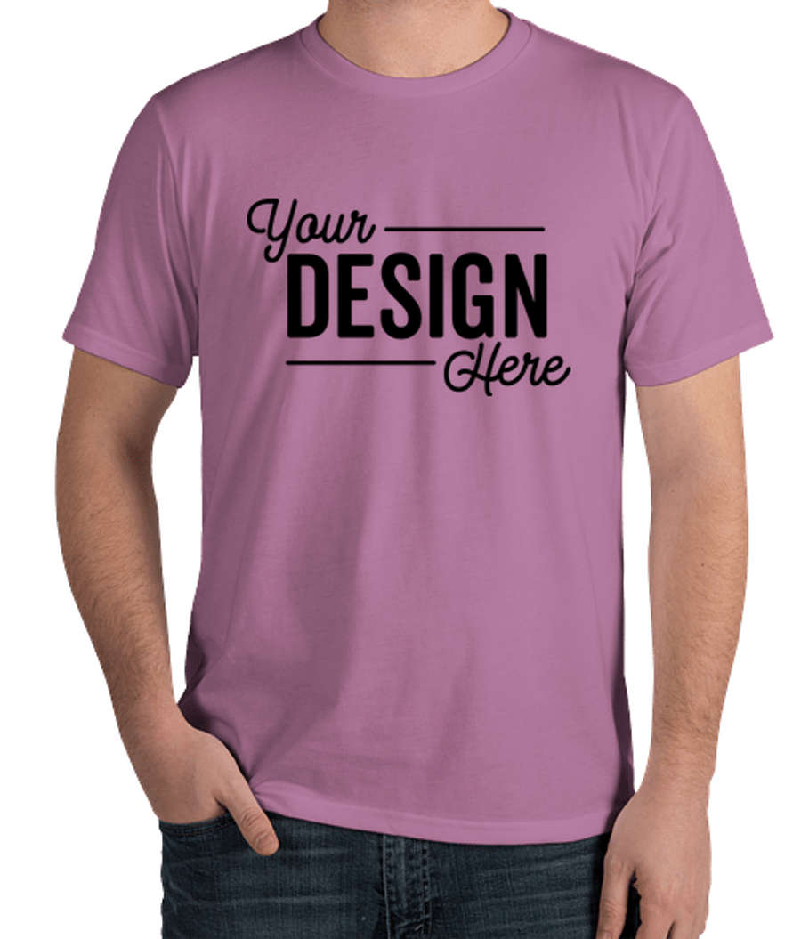 Royal Apparel USA-Made Organic T-shirt in Eggplant