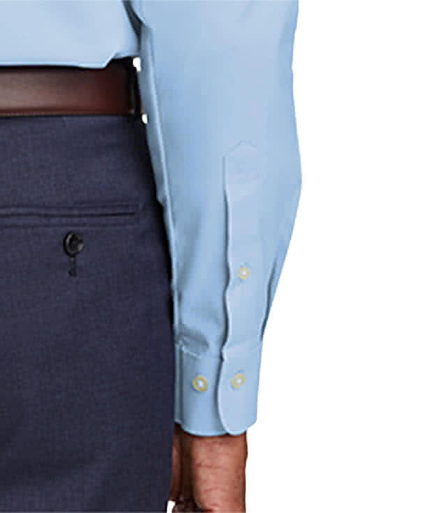 Custom Brooks Brothers Wrinkle-Free Stretch Pinpoint Dress