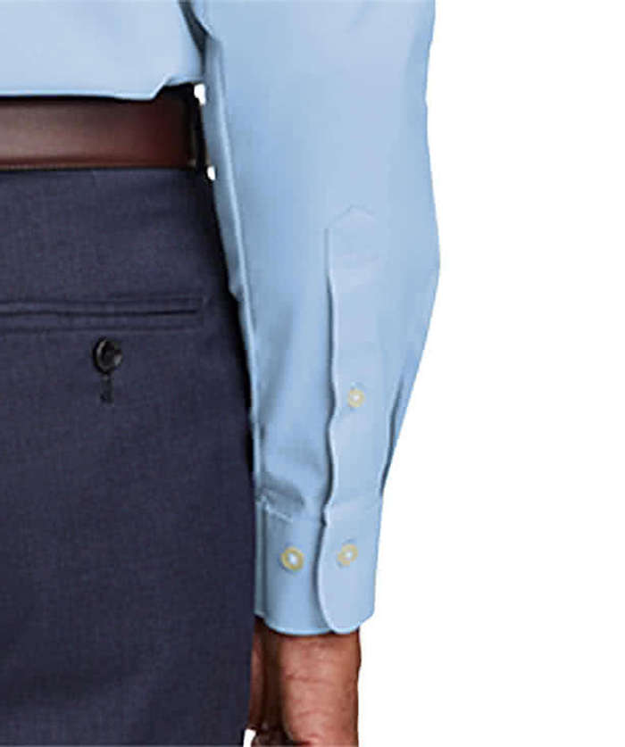 Brooks Brothers Tall Wrinkle-Free Stretch Pinpoint Dress Shirt