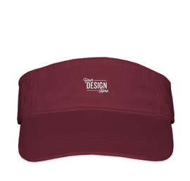 Valucap Bio-Washed Visor - Color: Maroon