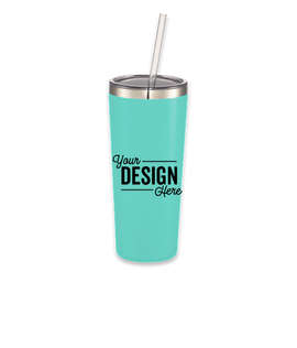 22 oz. Thor Copper Vacuum Insulated Tumbler - Color: Mint Green
