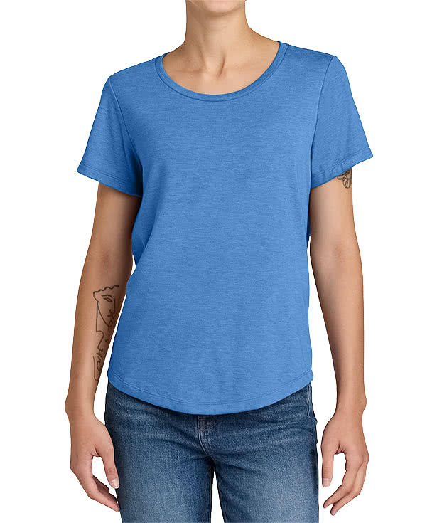 Allmade Women’s Tri-Blend Scoop Neck T-shirt