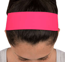 Sport-Tek Competitor Headband - Color: Neon Pink