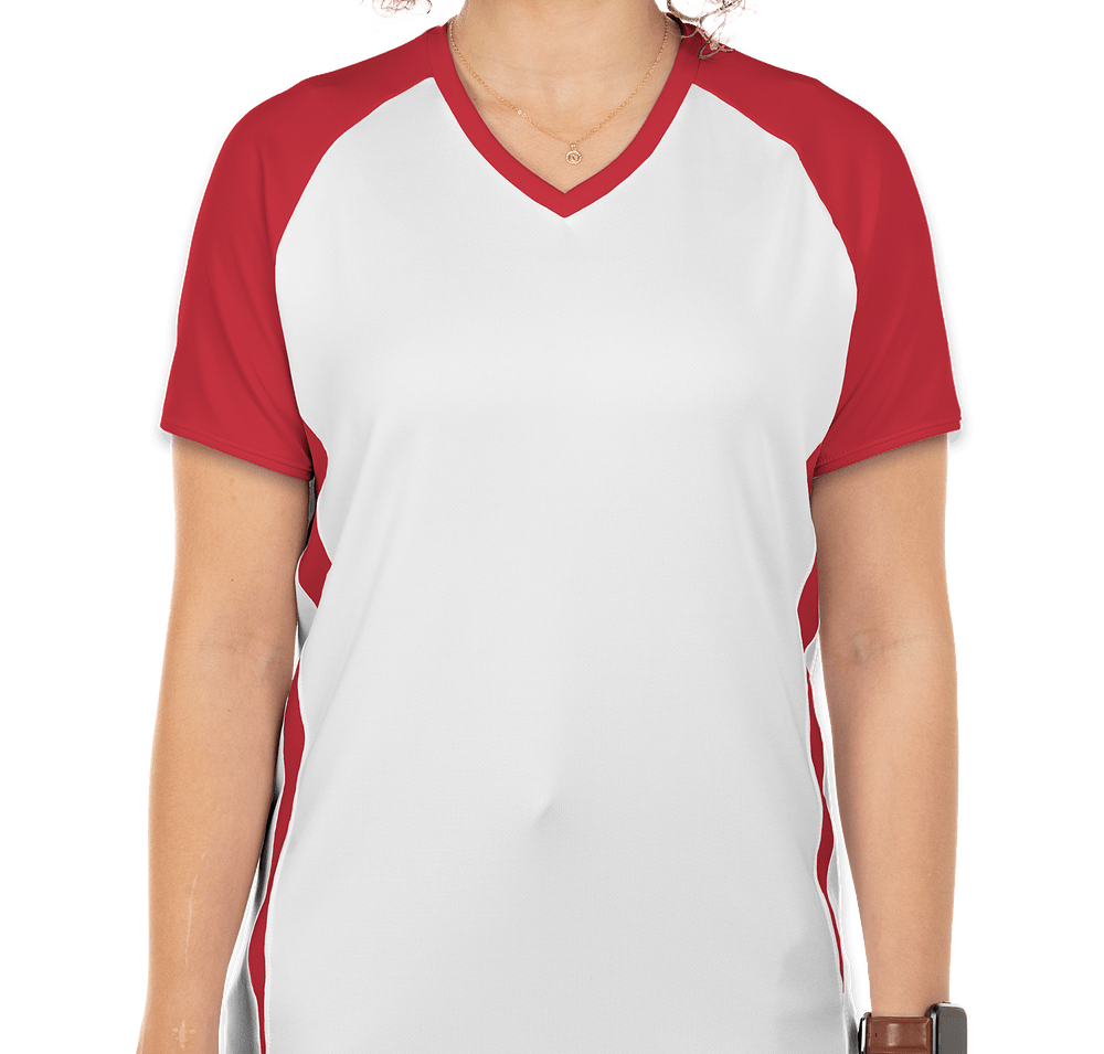 Augusta Women's Cutter+ UPF 50 V-Neck Jersey-default