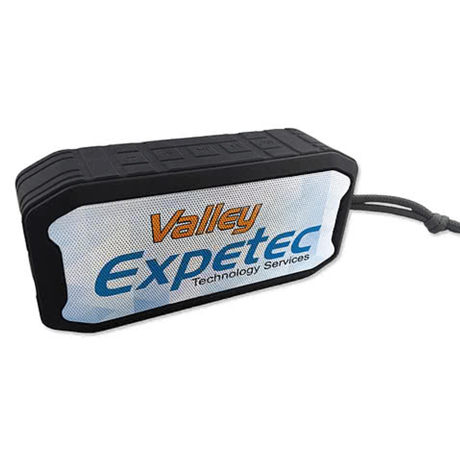 Full Color WaterBox Waterproof Wireless Speaker in Black