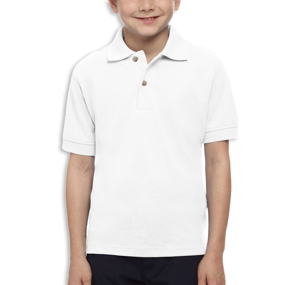 Blue Generation Youth Superblend Easy-Care Pique Polo-default