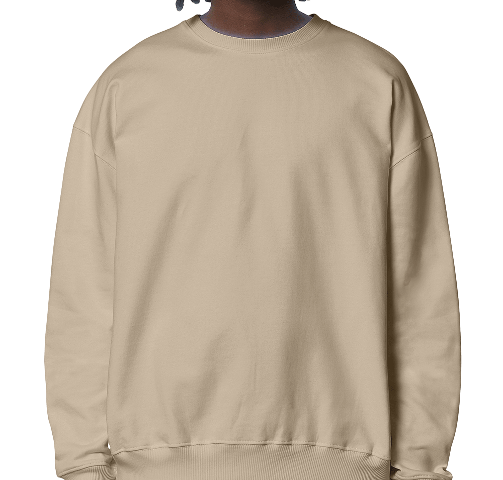 Stanley/Stella Ledger Dry Organic French Terry Crewneck Sweatshirt-default