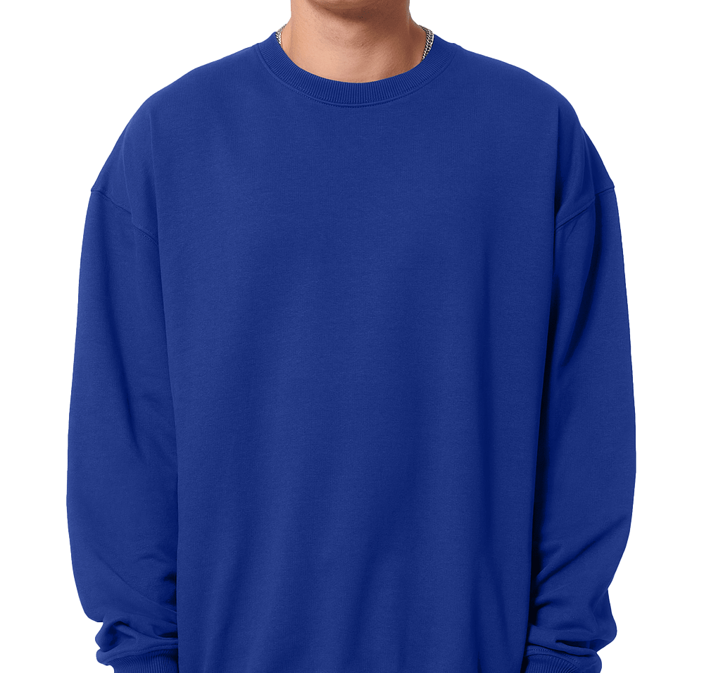 Stanley/Stella Ledger Dry Organic French Terry Crewneck Sweatshirt-default