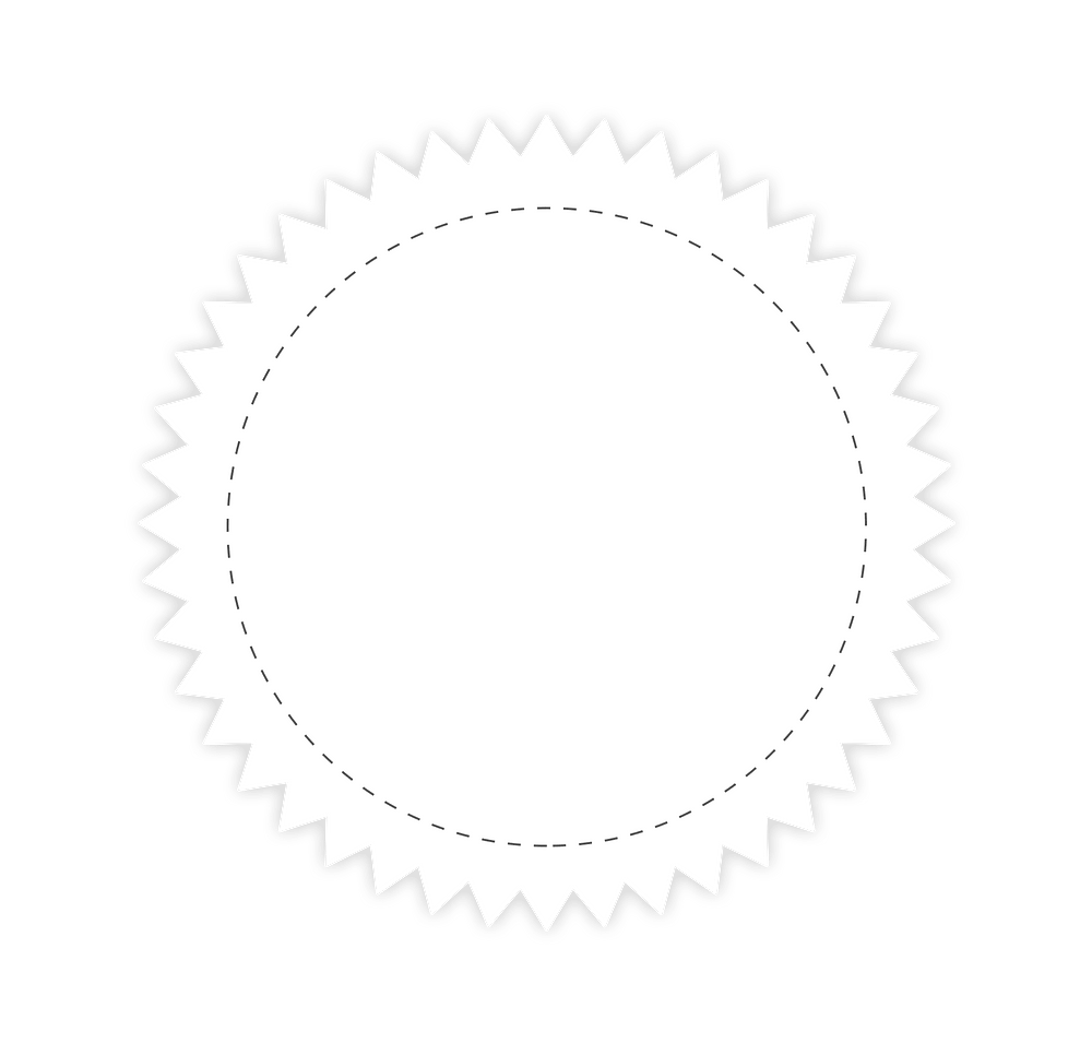 Full Color 2" Starburst Roll Labels (Roll of 500)-default