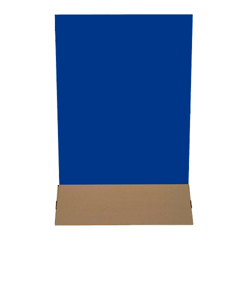 Full Color 24" x 36" Double-Sided Enviro Board Sign in Royal Blue