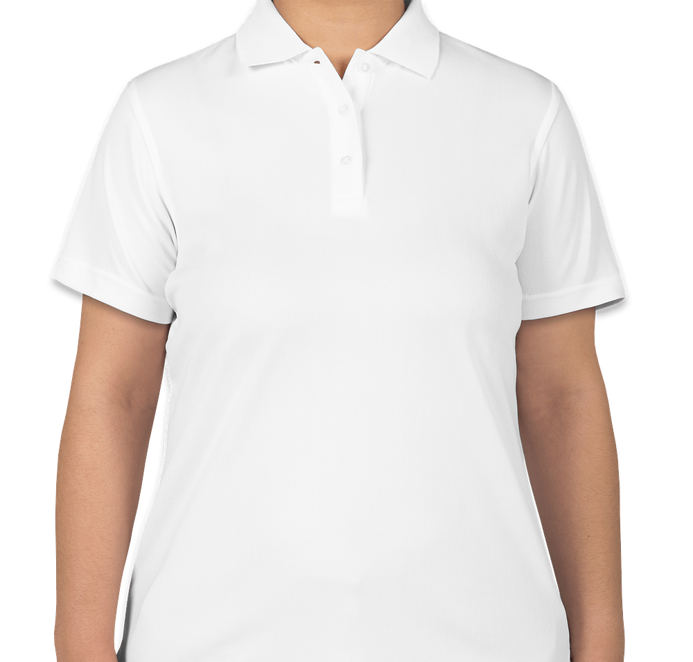 Ultra Club Women's Mesh Pique Performance Polo-default
