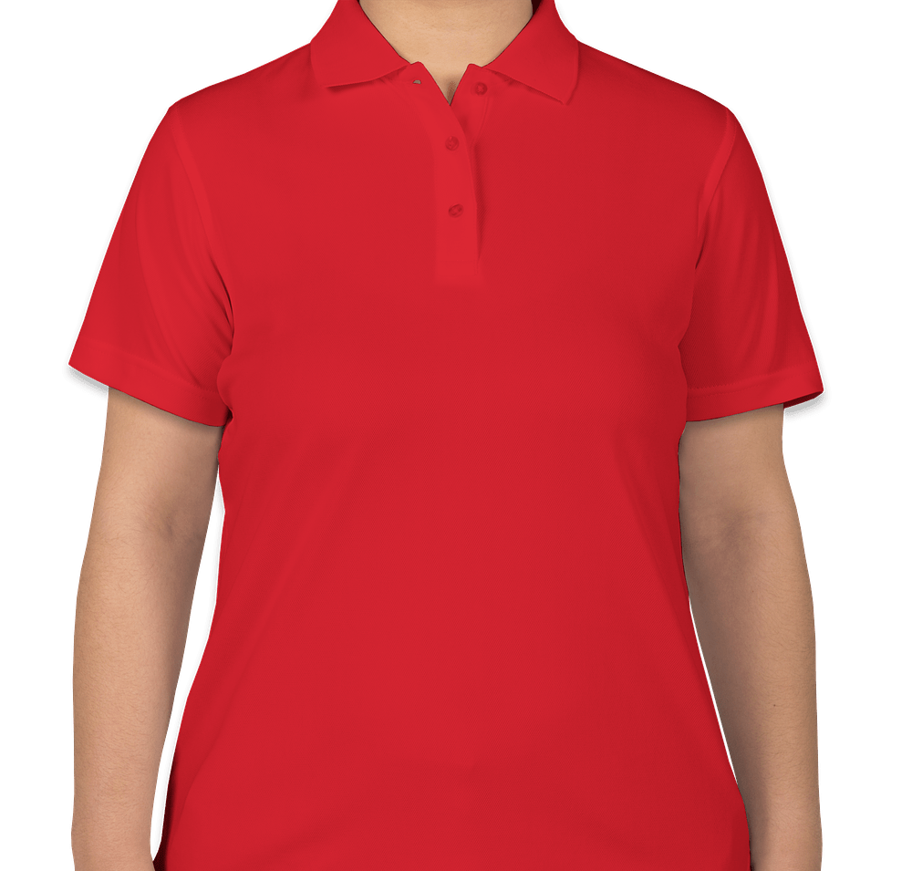Ultra Club Women's Mesh Pique Performance Polo-default