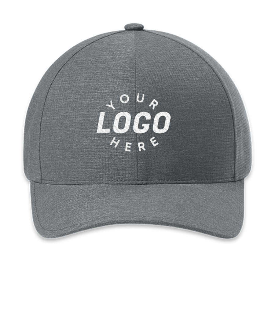 Flexfit Delta Performance Baseball Hat in Melange Blue