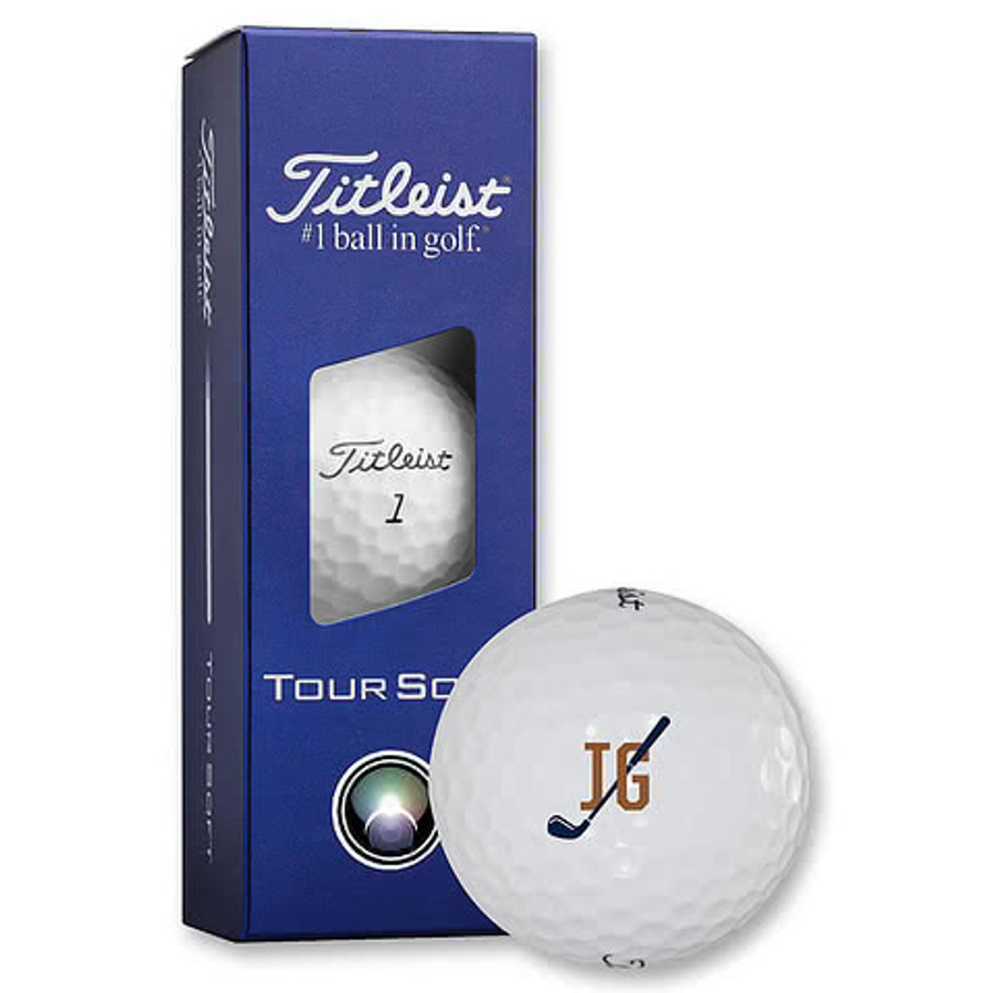 Titleist Tour Soft Golf Balls (Box of 3) in White
