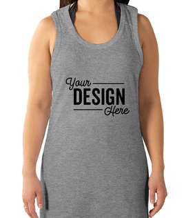 LAT Racerback Tank Dress - Color: Heather