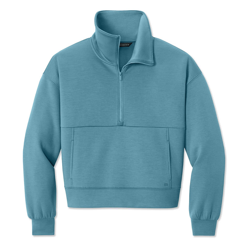 TravisMathew Women’s Momentum Shift Half Zip Sweatshirt