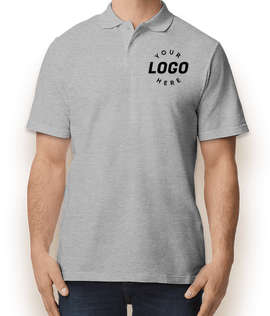 Gildan Softstyle Pique Polo - Color: Sports Grey