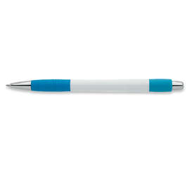 Element White Body Grip Pen (black ink) - Color: Turquoise