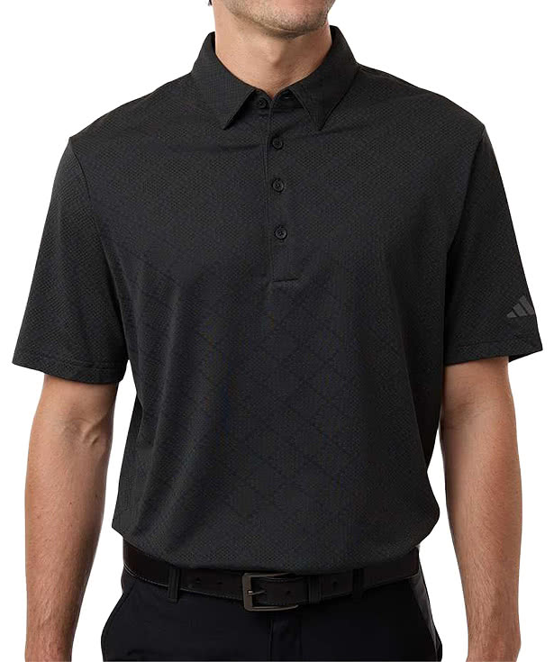 Adidas Ultimate365 Recycled Jacquard Performance Polo