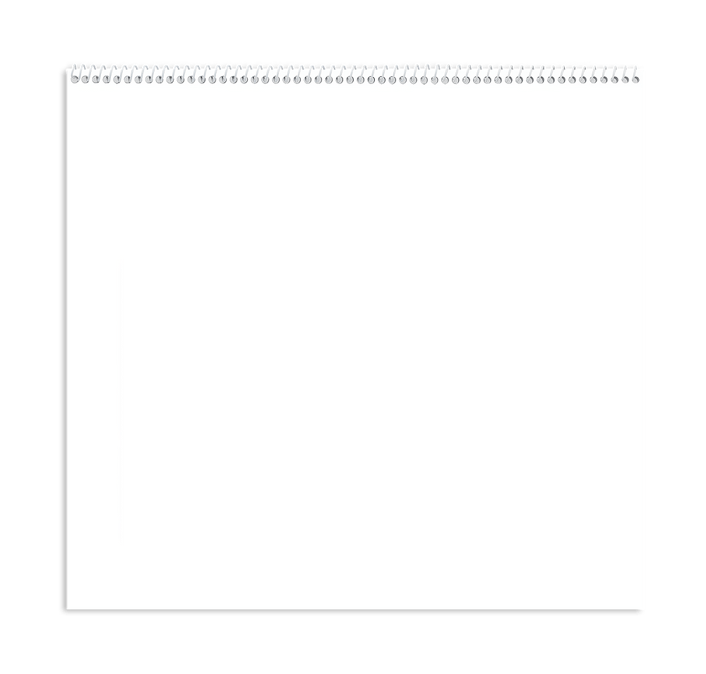 Full Color Custom Single Image Spiral Wall Calendar-default