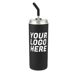 20 oz. Marka Copper Vacuum Insulated Tumbler with Straw