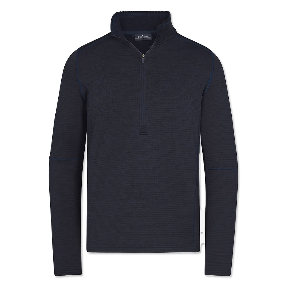 Fossa Apparel Laguna Half Zip Fleece Pullover