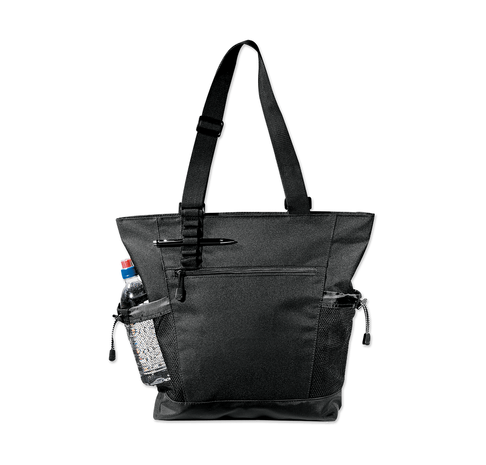 Large Urban Passage Business Zippered Tote Bag-default