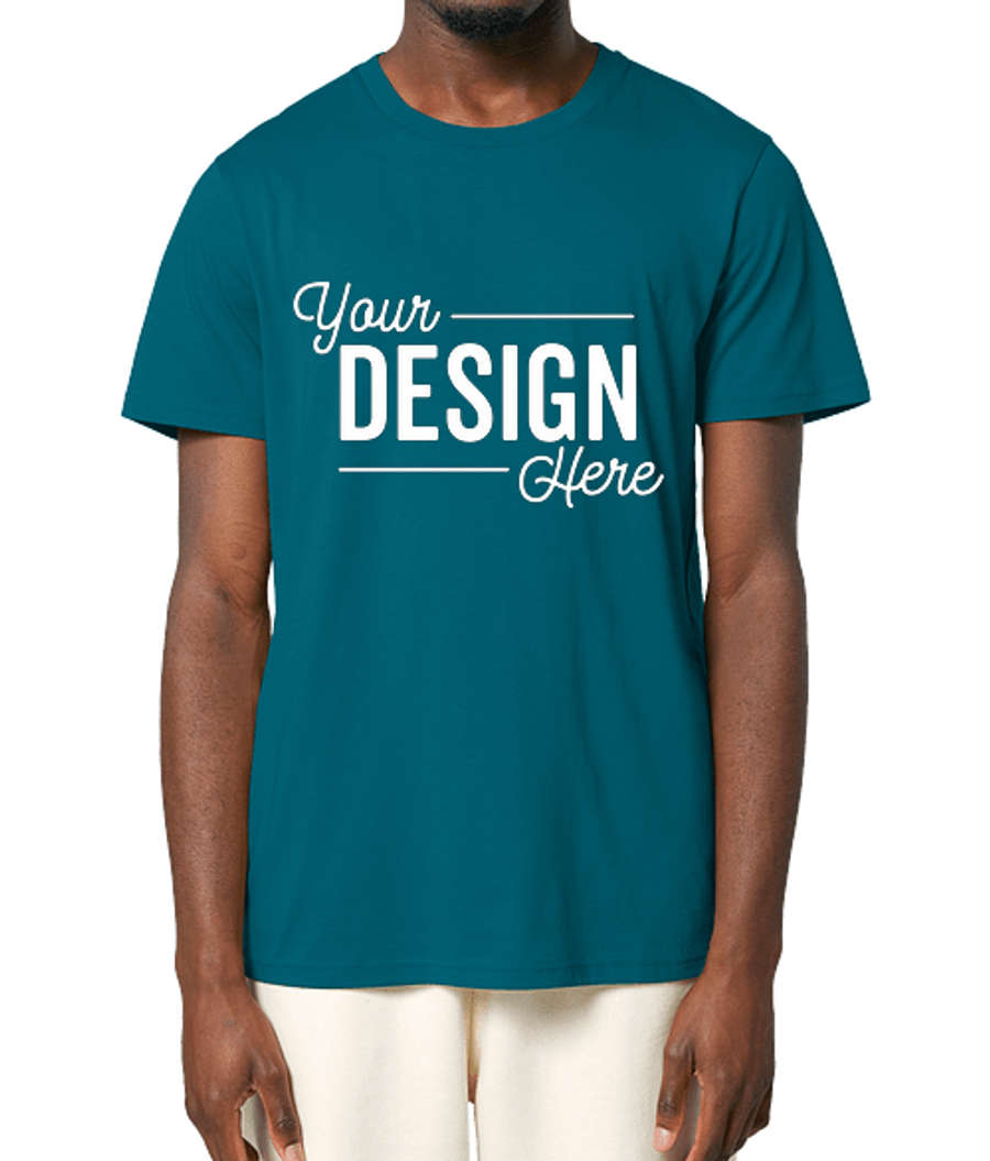 Stanley/Stella Crafter Organic Cotton T-shirt in Ocean Depth