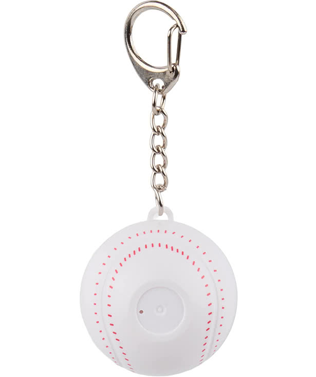 Baseball SPF 15 Lip Balm Keychain